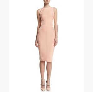 NWOT Cushnie Et Ochs Cutout Dress w/Ribbed Trim